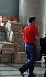 駱小林從看守所出來