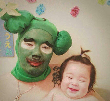 逗比泡澡照