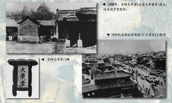 北京大學(xué)的前身京師大學(xué)堂成立