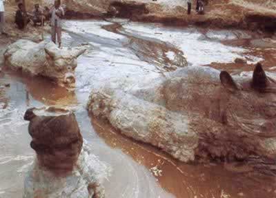 永濟縣出土唐代鐵牛