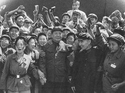 毛澤東接見紅衛兵圖片集