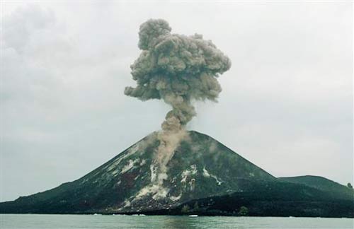 喀拉喀托火山爆發(fā)