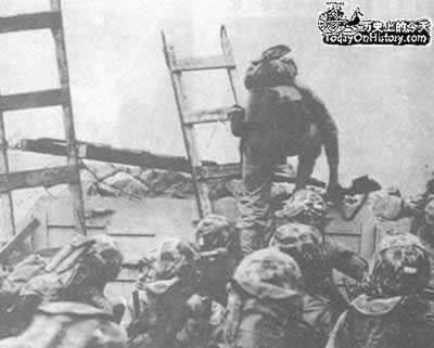 美軍在仁川成功登陸