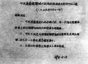 中央政治局會議反對張國燾分裂中央