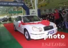 北京現(xiàn)代·索納塔轎車下線