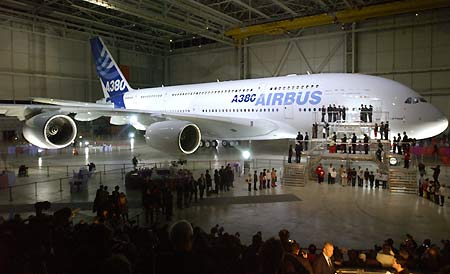 空中客車A380在法國隆重面世