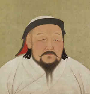 蒙古滅金朝（轉(zhuǎn)自：歷史上的今天。中國）