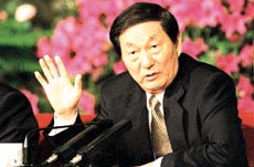 朱镕基提出“一個確保、三個到位、五項改革”