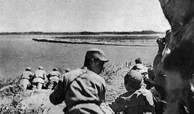 百萬解放軍突破長江防線