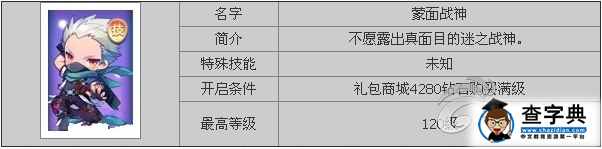 《天天酷跑》蒙面戰神技能屬性介紹2