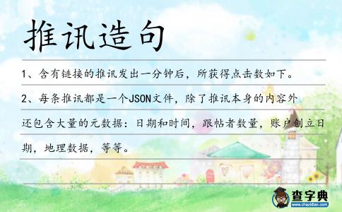 推訊造句