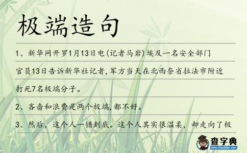 極端造句
