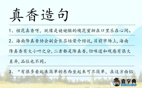真香造句