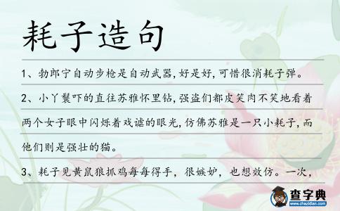 耗子造句