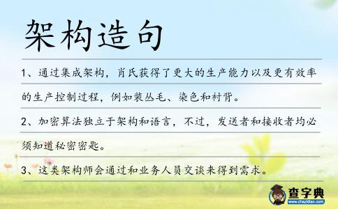 架構造句