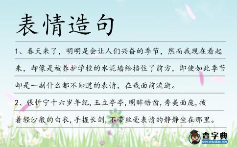 表情造句