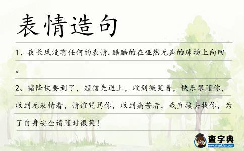 表情造句
