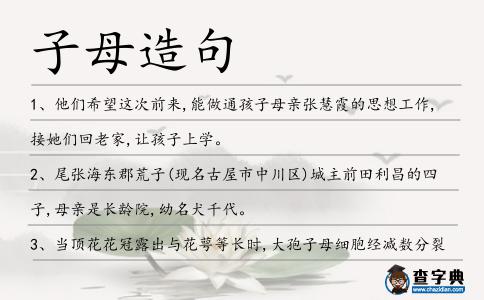 子母造句