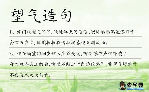 望氣造句