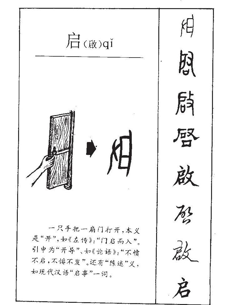 啟