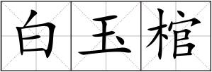 白玉棺