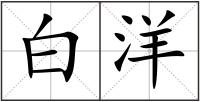 白洋