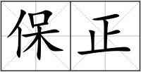 保正