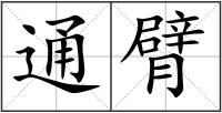 通臂