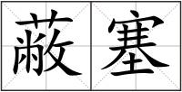 蔽塞