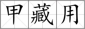 甲藏用