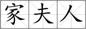 家夫人