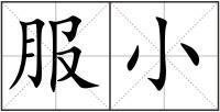 服小