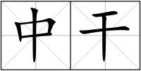 中干