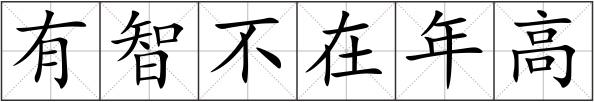 有智不在年高