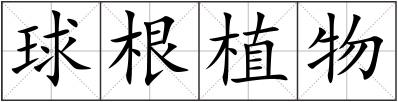球根植物