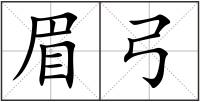 眉弓