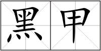 黑甲