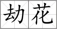 劫花