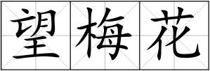 望梅花