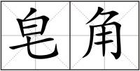 皂角