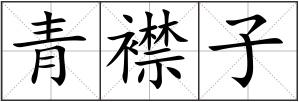 青襟子