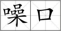 噪口