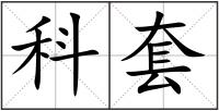 科套