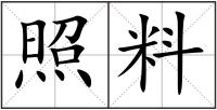 照料