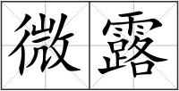 微露