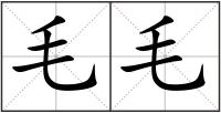 毛毛
