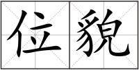 位貌