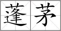 蓬茅
