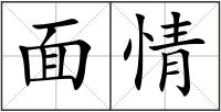 面情