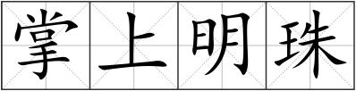 掌上明珠